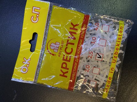 Крестики для кафеля